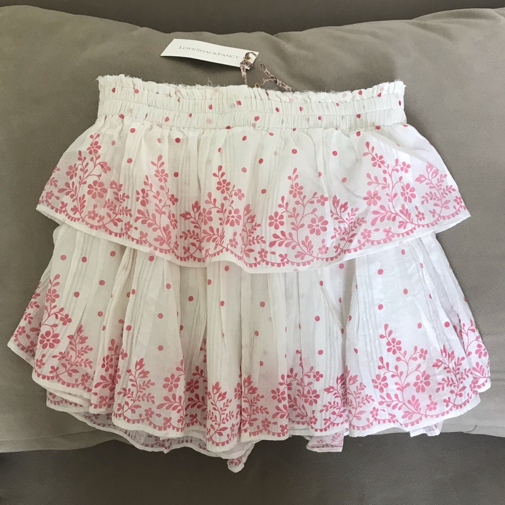 ‼️SOLD‼️ LSF Christine Top and Ruffle Mini Skirt - Picture 3 of 6